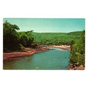 Naugatuck Valley Beacon Falls Connecticut Scenic Vintage Postcard Dexter Press